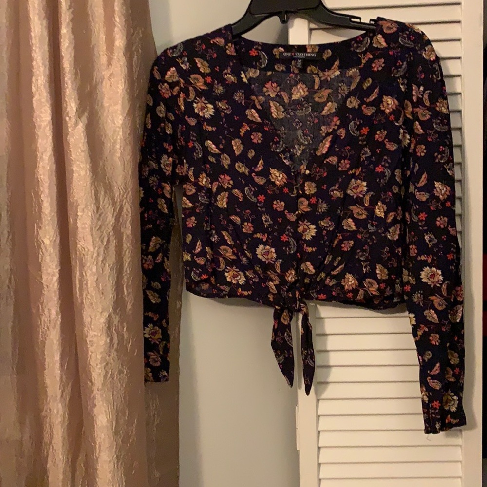 Long Sleeve Crop Top